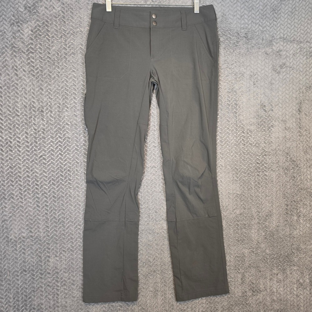 Columbia Omni-Shield Gray Hiking Pants Womens Size 6 Regular Straight Leg